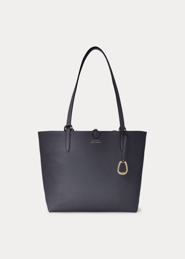 Ralph Lauren Faux-Læder Reversible Tote Bag Dame Danmark (QGASO2531)